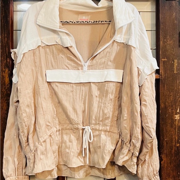 X FP Movement Lets Go Out Pullover in White Combo Free People - Picture 5 of 5